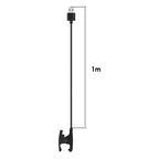 xDfind USB-A Port Watch Charger Charging Clip With Data Function, Length: 1m, For Garmin Descent G2 / G1