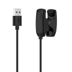 xDfind USB-A Port Watch Charger Charging Clip With Data Function, Length: 1m, For Garmin Descent G2 / G1