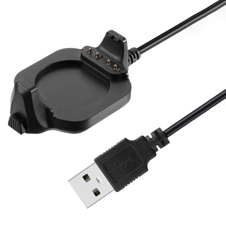 USB-A Port Smart Watch Charging Cable with Cradle Charger – Fast Charging, Data Transmission, TPU, For Garmin Forerunner 920XT
