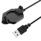 USB-A Port Smart Watch Charging Cable with Cradle Charger – Fast Charging, Data Transmission, TPU, For Garmin Forerunner 920XT