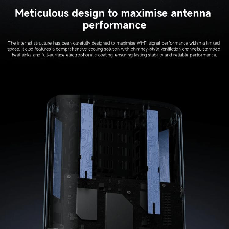 Xiaomi Whole Home Router BE3600 Pro WiFi 7 Bluetooth Mesh Gateway 2.5G Port Dual Band, BE3600 Pro – Bluetooth