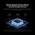 Xiaomi Whole Home Router BE3600 Pro WiFi 7 Bluetooth Mesh Gateway 2.5G Port Dual Band, BE3600 Pro – Bluetooth