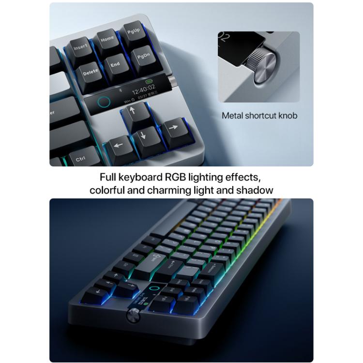 Xiaomi Mechanical Keyboard MK71 Pro Wired / 2.4G / Bluetooth Triple Mode Gaming Keyboard – Bluetooth
