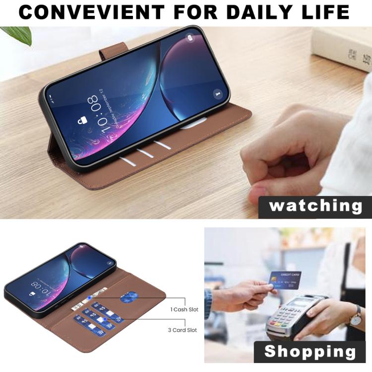 Geometric Pattern RFID Leather Phone Case, For iPhone 15, For iPhone 13 / 14, For iPhone 14 Pro, For iPhone 14 Pro Max