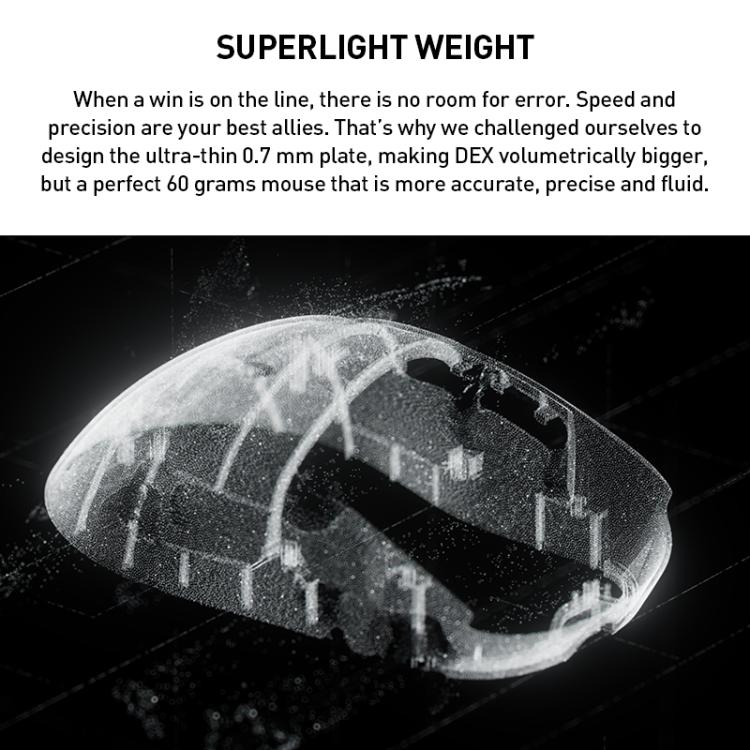 Logitech G Pro X SUPERLIGHT 2 DEX Wireless Gaming Mouse – Bluetooth, 4K