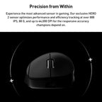 Logitech G Pro X SUPERLIGHT 2 DEX Wireless Gaming Mouse – Bluetooth, 4K