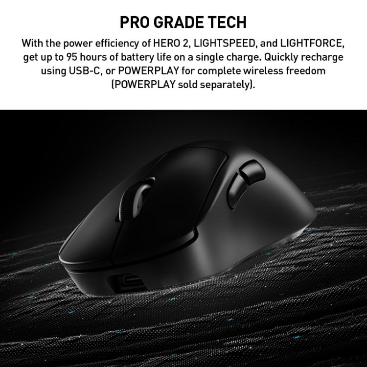 Logitech G Pro X SUPERLIGHT 2 DEX Wireless Gaming Mouse – Bluetooth, 4K