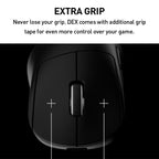 Logitech G Pro X SUPERLIGHT 2 DEX Wireless Gaming Mouse – Bluetooth, 4K