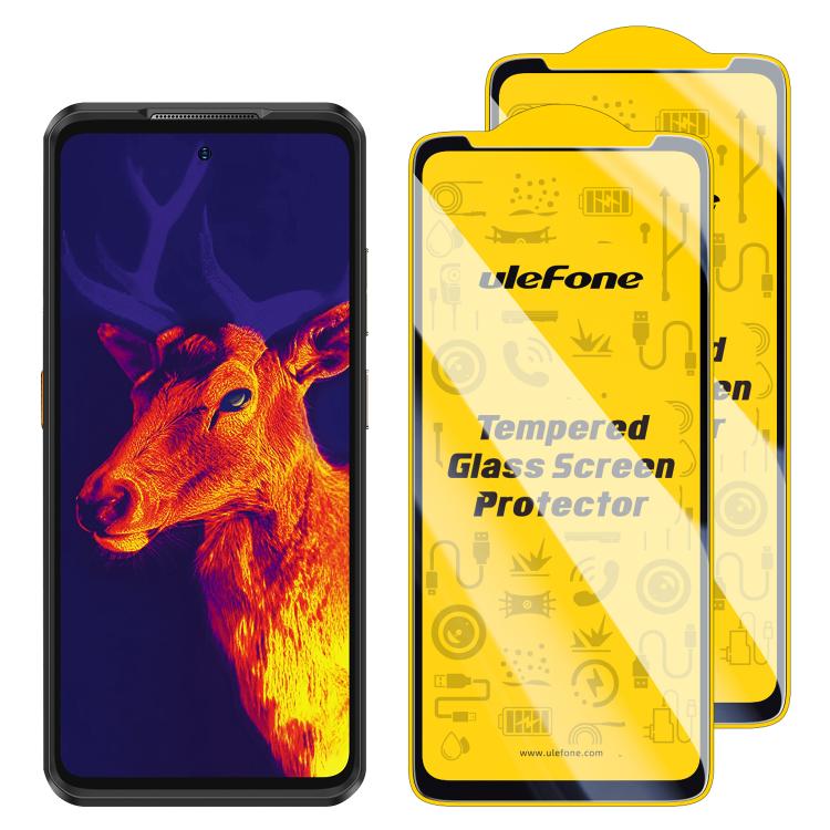 2pcs / Pack Ulefone 9H HD Anti Fingerprint Tempered Glass Screen Protector – Tempered Glass, Screen Protector, For Ulefone Armor 30 / 30 Pro, For Ulefone Armor 34 Pro Projector, For Ulefone Armor X16 / X16 Pro, For Ulefone Armor X32 / X32 Pro 5G For Ulefone Armor 25T