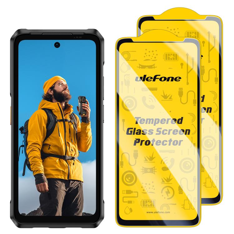 2pcs / Pack Ulefone 9H HD Anti Fingerprint Tempered Glass Screen Protector – Tempered Glass, Screen Protector, For Ulefone Armor 30 / 30 Pro, For Ulefone Armor 34 Pro Projector, For Ulefone Armor X16 / X16 Pro, For Ulefone Armor X32 / X32 Pro 5G For Ulefone Armor 26 Ultra