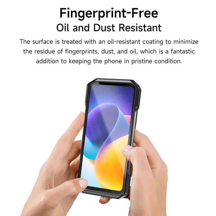 2pcs / Pack Ulefone 9H HD Anti Fingerprint Tempered Glass Screen Protector – Tempered Glass, Screen Protector, For Ulefone Armor X12 Pro, For Ulefone Armor 21