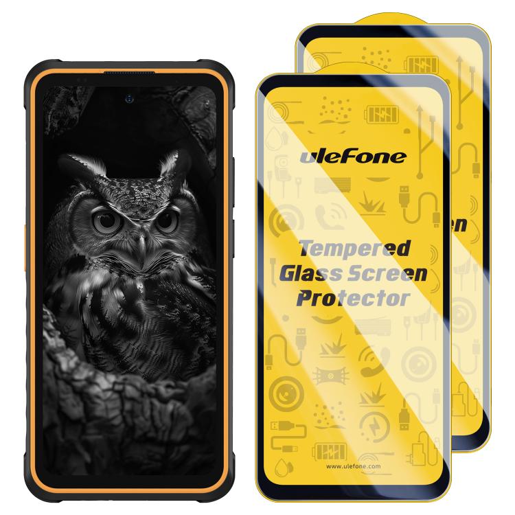 2pcs / Pack Ulefone 9H HD Anti Fingerprint Tempered Glass Screen Protector – Tempered Glass, Screen Protector, For Ulefone Armor 30 / 30 Pro, For Ulefone Armor 34 Pro Projector, For Ulefone Armor X16 / X16 Pro, For Ulefone Armor X32 / X32 Pro 5G For Ulefone Armor X31 Pro 5G