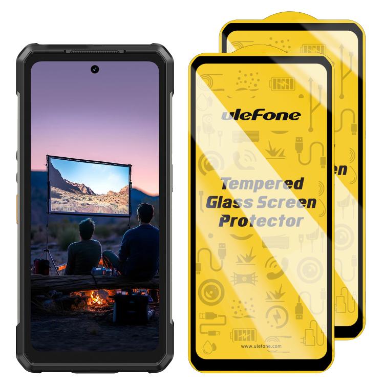 2pcs / Pack Ulefone 9H HD Anti Fingerprint Tempered Glass Screen Protector – Tempered Glass, Screen Protector, For Ulefone Armor 30 / 30 Pro, For Ulefone Armor 34 Pro Projector, For Ulefone Armor X16 / X16 Pro, For Ulefone Armor X32 / X32 Pro 5G For Ulefone Armor 34 Pro Projector