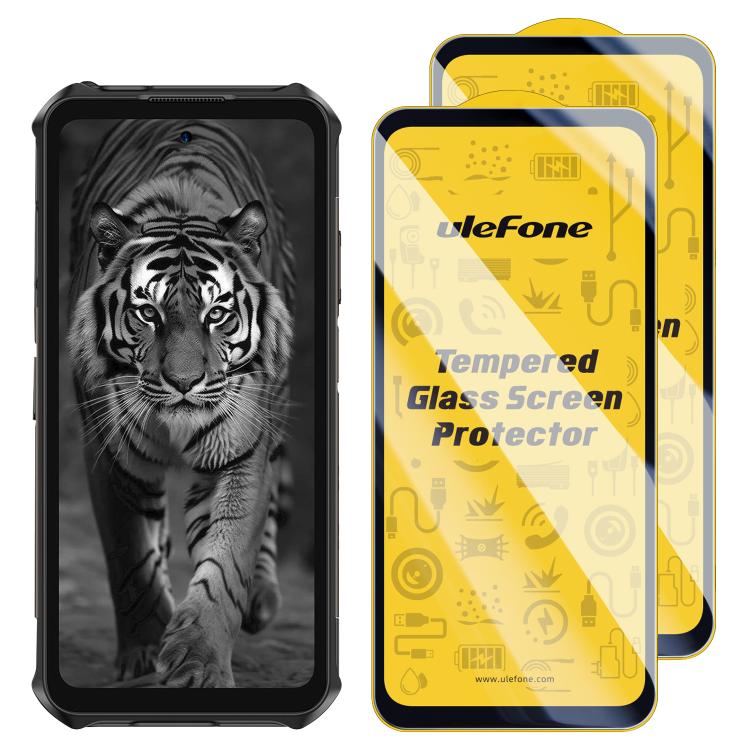 2pcs / Pack Ulefone 9H HD Anti Fingerprint Tempered Glass Screen Protector – Tempered Glass, Screen Protector, For Ulefone Armor 30 / 30 Pro, For Ulefone Armor 34 Pro Projector, For Ulefone Armor X16 / X16 Pro, For Ulefone Armor X32 / X32 Pro 5G For Ulefone Armor X16 X16 Pro