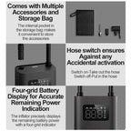 Xiaomi Mijia Air Pump 2D Portable Electric Air Compressor For Motorcycle Car Basketball, Mijia Air Pump 2D