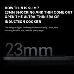 Original Xiaomi Mijia Smart Ultra-thin Induction Cooker 2100W Home Induction Cooker, Mijia Ultra-thin Induction Cooker – Wear-resistant, Ultra-thin