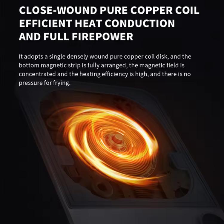 Original Xiaomi Mijia Smart Ultra-thin Induction Cooker 2100W Home Induction Cooker, Mijia Ultra-thin Induction Cooker – Wear-resistant, Ultra-thin