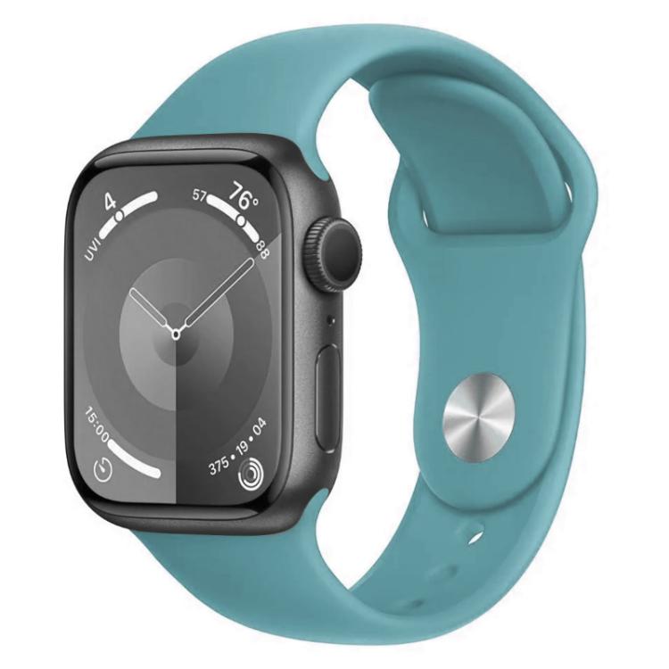 Watch Band – Silicone (46mm) #3 For Apple Watch 46mm 49mm 45mm 44mm Dark Green