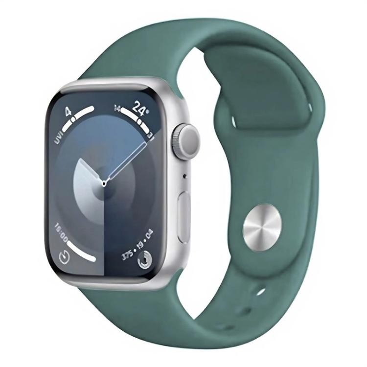 Watch Band – Silicone (46mm) #3 For Apple Watch 42mm 41mm 40mm 38mm Dark Green
