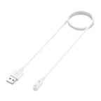 For Huawei Band 10 / 9 / 8 / Watch Fit3 USB Port Magnetic Charging Cable, Length: 1m, USB Port (White), USB Port (Black) – Magnetic, Fast Charging, TPU