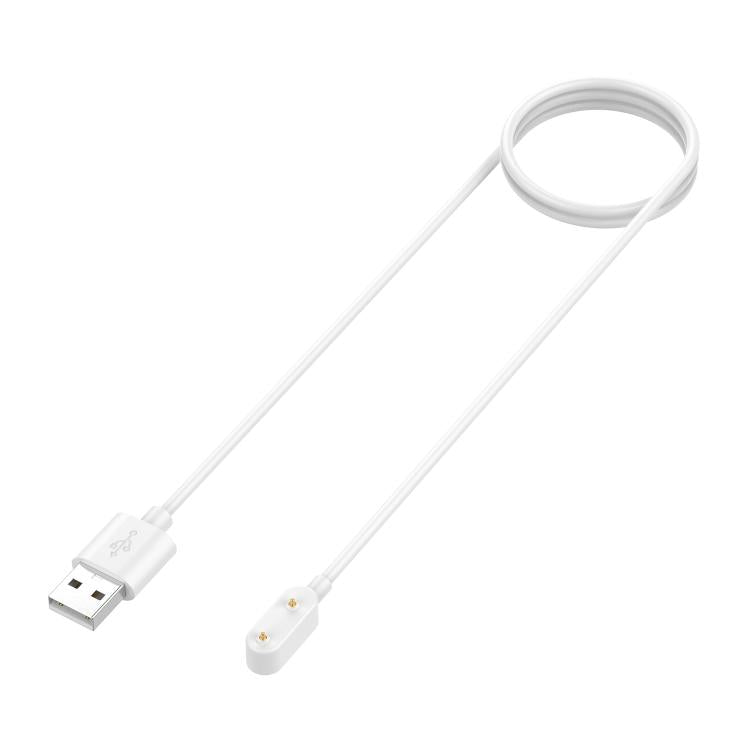 For Huawei Band 10 / 9 / 8 / Watch Fit3 USB Port Magnetic Charging Cable, Length: 1m, USB Port (White), USB Port (Black) – Magnetic, Fast Charging, TPU