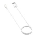 For Huawei Band 10 / 9 / 8 / Watch Fit3 USB Port Magnetic Charging Cable, Length: 1m, USB Port (White), USB Port (Black) – Magnetic, Fast Charging, TPU