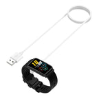 For Huawei Band 10 / 9 / 8 / Watch Fit3 USB Port Magnetic Charging Cable, Length: 1m, USB Port (White), USB Port (Black) – Magnetic, Fast Charging, TPU