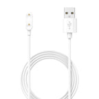 For Huawei Band 10 / 9 / 8 / Watch Fit3 USB Port Magnetic Charging Cable, Length: 1m, USB Port (White), USB Port (Black) – Magnetic, Fast Charging, TPU USB Port (White)