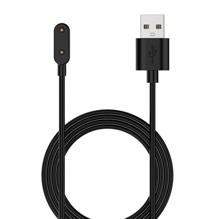 For Huawei Band 10 / 9 / 8 / Watch Fit3 USB Port Magnetic Charging Cable, Length: 1m, USB Port (White), USB Port (Black) – Magnetic, Fast Charging, TPU USB Port (Black)