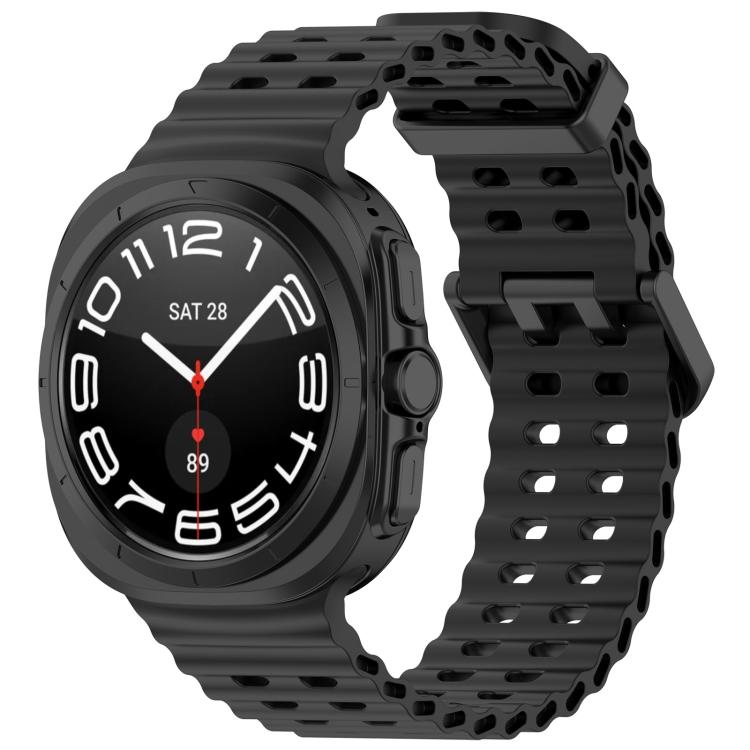 Watch Band – Silicone (Galaxy Watch Ultra2 2026) For Galaxy Watch Ultra2 2026 2025 1 2024 Black