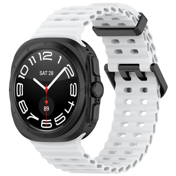Watch Band – Silicone (Galaxy Watch Ultra2 2026) For Galaxy Watch Ultra2 2026 2025 1 2024 White