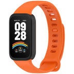 Watch Band – Silicone (Redmi Band 2) For Redmi Band 2 Xiaomi Smart Band 8 Active Orange Black