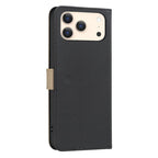 Splicing Color Hollow Flower Pattern RFID Leather Phone Case, For iPhone 18 Pro/17 Pro, For iPhone 18 Pro Max/17 Pro Max, For iPhone 16e / 17e, For iPhone 17