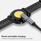 For Garmin Fenix 8 / 7X / vivoactive 6 xDfind Watch Charging Adapter, Straight