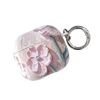 Oil Painting TPU Water Sticker Earphone Case, For AirPods 4, For AirPods Pro 2 / Pro, For AirPods 3, For AirPods 1 / 2 For AirPods 4 Pink