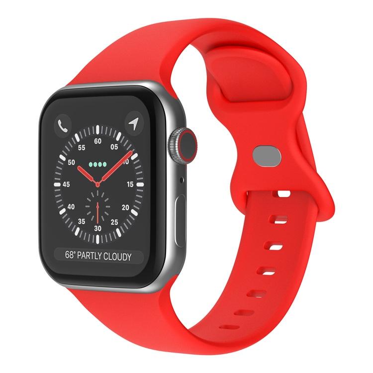 Watch Band – Silicone (46mm) For Apple Watch 46mm 49mm 45mm 44mm Red