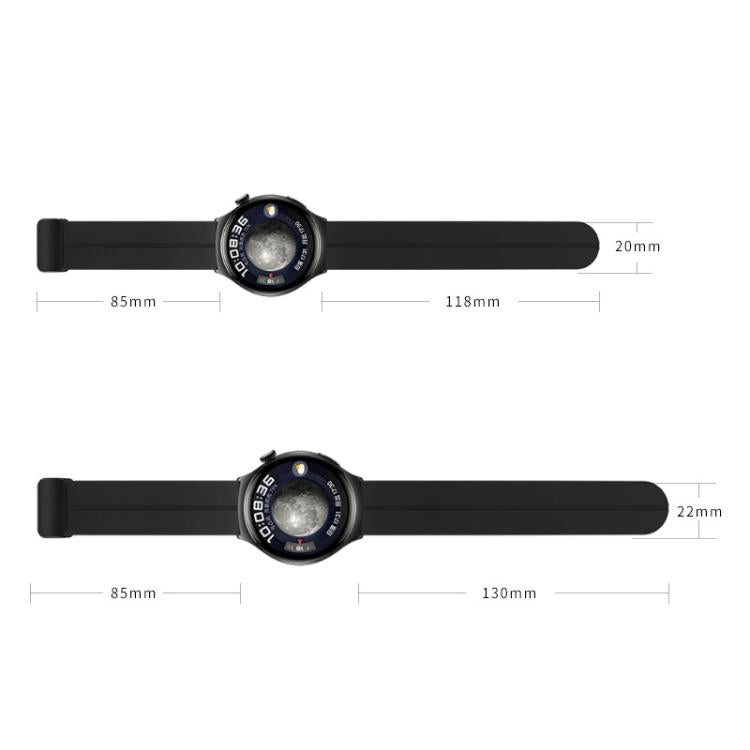 Watch Band – Silicone (Black)