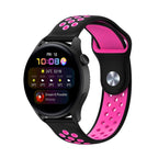 xDfind Two-color Silicone Watch Band, 20mm, 22mm