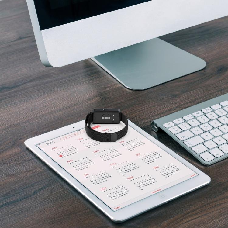 Milanese Metal Watch Band, For Huawei Band 10 / 9 / 8