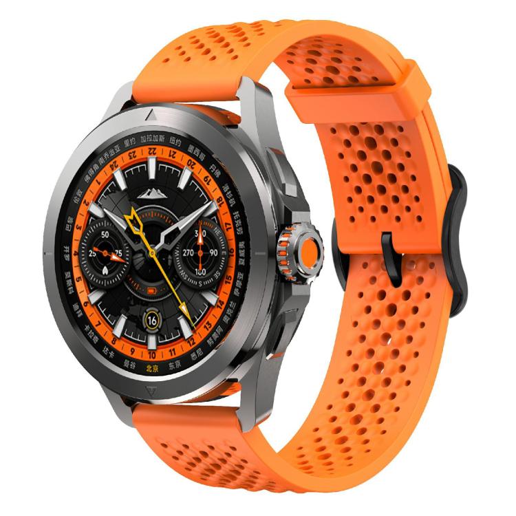 Watch – Silicone (20mm) For Xiaomi Watch S4 Sport 20mm Orange