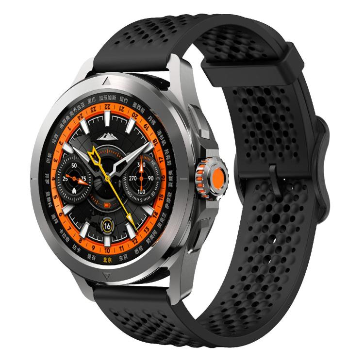 Watch – Silicone (20mm) For Xiaomi Watch S4 Sport 20mm Black
