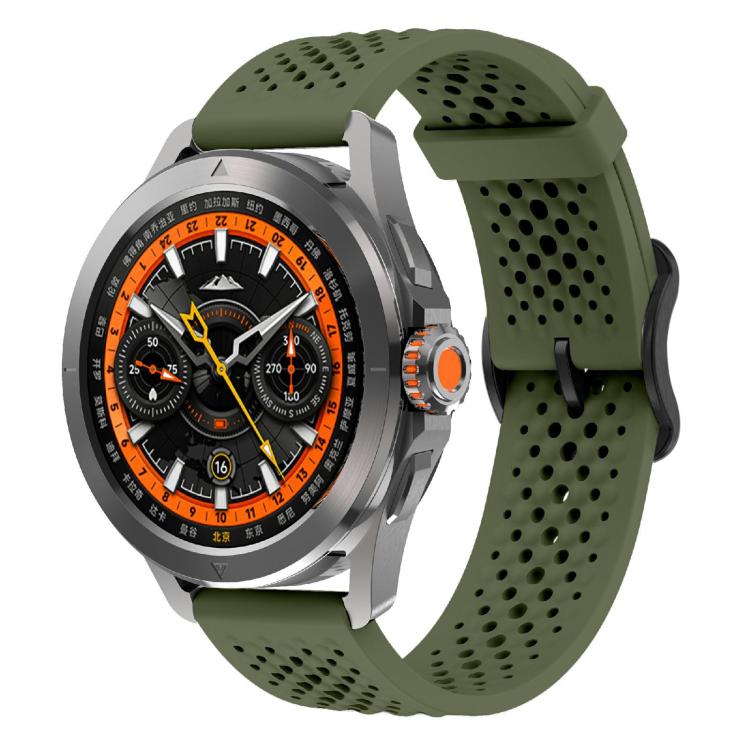 Watch – Silicone (20mm) For Xiaomi Watch S4 Sport 20mm Army Green