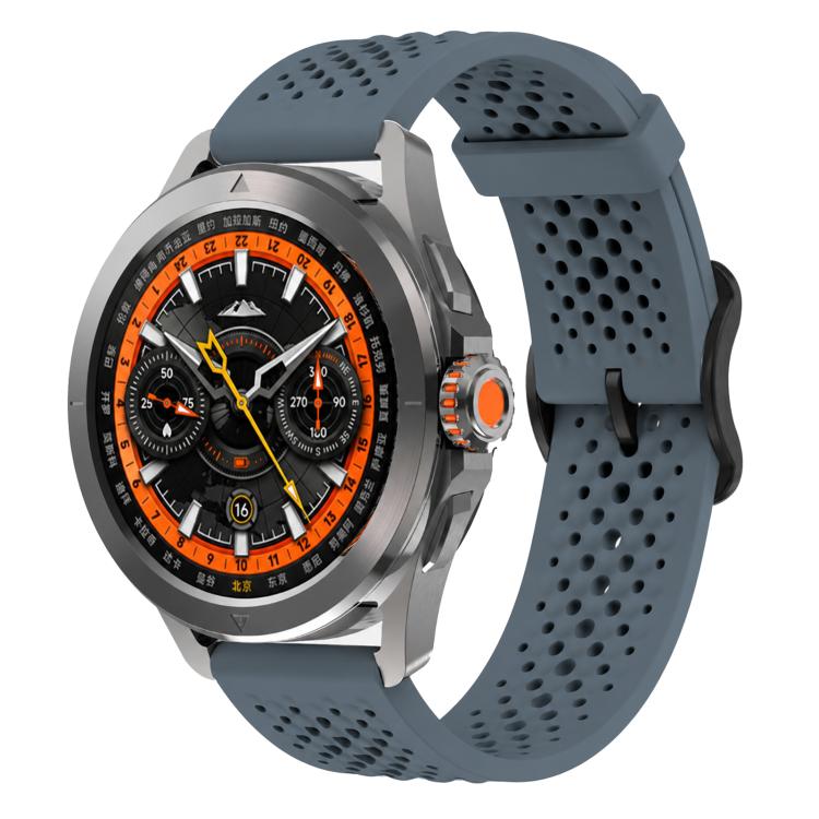 xDfind Silicone Strap, For Xiaomi Watch S4 Sport 20mm, For Xiaomi Watch S4 Sport 22mm For Xiaomi Watch S4 Sport 20mm Titanium Grey