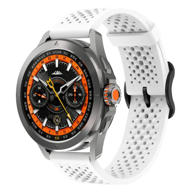 Watch – Silicone (20mm) For Xiaomi Watch S4 Sport 22mm White