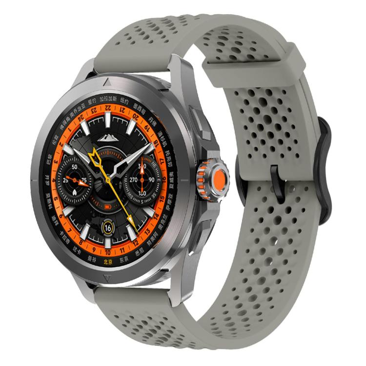 Watch – Silicone (20mm) For Xiaomi Watch S4 Sport 22mm Titanium Grey