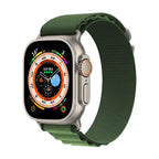 xDfind Aline Nylon Loop Watch Band, For Apple Watch 46mm / 49mm / 45mm / 44mm, For Apple Watch 42mm / 41mm / 40mm / 38mm For Apple Watch 46mm 49mm 45mm 44mm Army Green