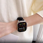 xDfind Crazy Horse Texture Leather Watch Band, For Apple Watch 46mm / 49mm / 45mm / 44mm, For Apple Watch 42mm / 41mm / 40mm / 38mm