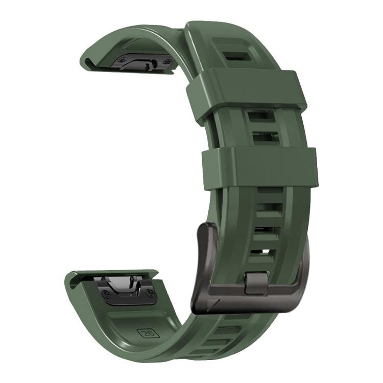 xDfind Silicone Sport Pure Color Watch Band, For Gamin 22mm For Gamin 22mm Army Green