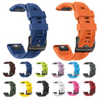 xDfind Silicone Sport Pure Color Watch Band, For Gamin 22mm