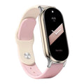 Watch Band – Silicone (Xiaomi Smart Band 10) #3 For Xiaomi Smart Band 10 9 8 Retro White Pink